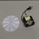 Hiorucet SM550 Universal Bathroom Vent Fan Motor, SM550 Electric Motor Kit for Nutone Broan 65100 C01575 E4981 C65878 EM750 EM550 SM550 676D 784A F784A 763RLN 2676F K111, 50CFM 3000RPM Fan Motor