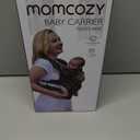 Momcozy Baby Carrier - Ergonomic, Cozy and Lightweight Carrier for 7-45lbs, Effortless to Put On, Ideal for Hands-Free Parenting, Enhanced Lumbar Support, Purehug for Infant to Toddler, Khaki