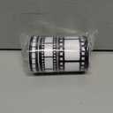 Cunno 3 Rolls Filmstrip Ribbon Film Movie Ribbon Decorating Material Party Accessory for Theatre Cinema Themed Party Decor Home DIY Wrapping Wreaths Crafts, 0.4, 0.87, 1.5 Inch Wide, 15 Yard (Black and White)