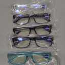 Gaoye Professional Reading Glasses for All Day - Computer Readers with Blue Light Protection - Value Pack +1.0