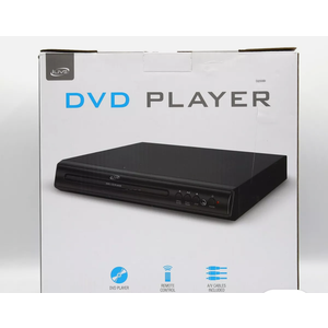 iLive DVD Player, Remote Control & Video Cables Included, D200Bi