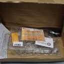 Brightown 300 LED Fairy Curtain Lights, 9.8ft x 9.8ft Warm White Curtain String Lights, USB Plug in 8 Lighting Modes Christmas Decoration, Hanging Lights with Remote for Bedroom Indoor Weddings Dorm