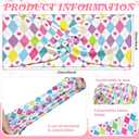 12 Pcs Candy Conversation Valentine's Day Headbands for Women Love Non Slip Heart Headband for Valentines Day Hair Accessories Gifts