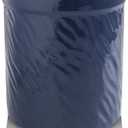 KOOV Kitchen Utensil Holder, Large Ceramic Utensil Crock, Deep and Stable, Utensils Caddy Texture Series (Dark Blue)