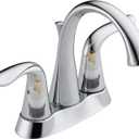 RP25513 Faucet Stem Replacement for Delta two handle Faucet Repair Kit with RP24096 cartridge RP4993 Seat and Spring RP24097 Turn stop1/4, 2 pack