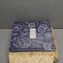 Recipe Binder 8.5x11 3 Ring, Recipe Book to Write in Your own Recipes, Full Page Recipe Binder with Plastic Sleeves, Blank Recipe Cards and Dividers (Gentian Blue)