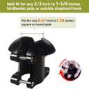 2 Pack Squirrel Baffle for Bird Feeder Pole, Outside Pole Mount Bird House Guard for Outdoor Shepherds Hook (2 Pack-16 inch)
