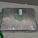 2 Packs Stainless Steel Baking Sheet Set, Cookie Sheet Baking Pan Tray Non Stick Heavy Duty Toaster Oven Baking Pan Set (12.4 x 9.6 x 1 inches)