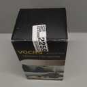 Small Portable Space Heater for Indoor Use - VOCRS 1500W PTC Electric Heater with Thermostat, Remote Control, 12H Timer, Eco and Fan Mode, Rapid and Safe Heating for Office Bedroom