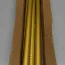 Gold Shower Curtain Rod 31 to 68 Inch,1 Inch Diameter Adjustable Spring Tension Stainless Steel Telescoping Rod,Easy Install