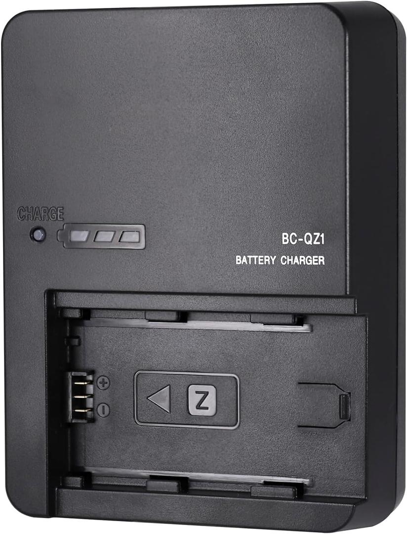 BC-QZ1 Battery Charger for Sony NP-FZ100 Battery Compatible with Sony z-Series ZV-E1 FX3 FX30 A1 A6600 A6700 A7C A7C II A7CR A7S A7S III A7 III A7R III A7R IV A7 IV A9 A9 III Digital SLR Cameras