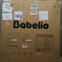 BABELIO Safety Gate Door Fits for Stairs, Narrow and Wide Doorways with Auto Close, Easy Install, No Drilling, Pressure Mounted for Baby, Child, Pets, Dog/Puppy, 26''-40'', White