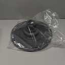 6 Inch Square Shower Drain Black with PVC Bonding Flange, Bonding Drain Shower Flange Kit 304 Stainless Steel Drain Grate for Low Profile Tiles, CUPC Certified