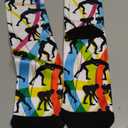 Novelty Crew Socks Casual Crazy Funny Dress Socks For Women Men Teens Gift (One Size, Wrestling)