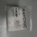 Lace Bralettes for Women No Underwire Sexy Triangle See Thru V Neck Unpadded Bra Size M Pack of 1 (White)