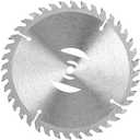 7PCS Grass Trimmer Blade Heads Replacements and Nut - 6" x 40 Teeth Carbide Tipped Weed Wacker Blade, Metal Cutter Blades Replacement Suitable for Most Electrical Weed Wacker stringless Weed Eater