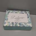 Dolicer 2 Packs 6FT Artificial Eucalyptus Garland with LED Light String, Faux Greenery Garland Hanging Fake Silver Dollar Eucalyptus Leaves Vines for Wedding Backdrop Arch Table Wall Party Home Decor