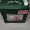 Foraineam Porcelain Condiment Pot Sugar Bowl Spice Jars with Lid, Spoon and Tray, Salt Container Spice Box Seasoning Pots, White Sugar Salt Bowls Set for Kitchen, Restaurant, Coffee Bar, Set of 3