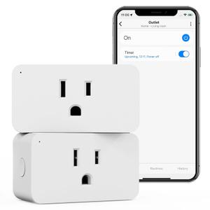 Zwave Plug 800 Series 2 Pack, Zwave Outlet Built-in Repeater Range Extender, Mini Zwave Smart Plug Work with SmartThings, Wink, Alexa, Google Assistant, Z-Wave Hub Required, FCC and ETL Listed, 1875W Zwave Plug 800 Series 2 Pack, Zwave Outlet Built-in Repeater Range Extender, Mini Zwave Smart Plug Work with SmartThings, Wink, Alexa, Google Assistant, Z-Wave Hub Required, FCC and ETL Listed, 1875W