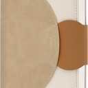 CAGIE Lined Journal for Women, 100GSM Leather Journals for Writing with Buckle Closure,A5 Hardcover Diary Journaling Notebooks for Business Work School Note Taking 5.9" x8.59 (Brown)