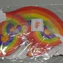 Rainbow Party Decorations 3D Cloud Rainbow Cutout Circle Dots Star Moon Lightning Hanging Colorful Garland Streamer for Birthday Baby Shower Wedding Carnival Party Supplies Classroom Nursery Decor