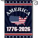 250 Anniversary Garden Flag Double-Sided 12x18 Inch