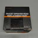 Kitchen Faucet Replacement Spray Head - with 15 Adapters, Pull Down Faucet Sprayer with 3-Function Nozzle, Oil-Rubbed Bronze, Kitchen Sink Faucet Head Replacement