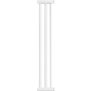 51.18"Tall Dog Gate 5.51"Wide Extension Kit for Extra Wide Pet Gate (White, 51.18"Tall x 5.51"Wide)