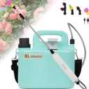 Battery Powered Sprayer 1.6 Gallon, 7.4V Electric Sprayer with 4 Mist Nozzles, Rechargeable Handle, 35" Retractable Wand, Powerful Electric Sprayers for Yard, Garden, Lawn, Fertilizing, Cleaning