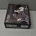 NACOCO Pet Standing Water Dispenser Cat Dog Standing Bowl with Detachable Pole Automatically Feeding Water Height Adjustable(Grey)