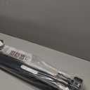 Reinforced 41 Inch Extra Tall Baby Gate 55" Wide Retractable Dog Gate with Support Rods  Prevents Crawling Under, Indoor Extra Tall Dog Gate Retractable Baby Gates Outdoor Retractable Gate, Black