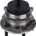 KUSATEC 512326 Rear Wheel Bearing and Hub Assembly Compatible with Hyundai Veracruz 2007-2012, Kia Sorento 2011-2015,Hyundai Santa Fe 2007-2020, 5 Lug w/ABS