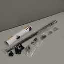 No Stud TV Wall Mount for Drywall 32-75 Inch, No Drill TV Bracket Holds up to 150lbs, Studless TVs Hanger Tilts 5 with Max Vesa 600x400, Low Profile, Tool-Free No Damage Easy Install for Home, Renter