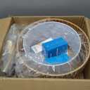 ZECOXOL Gold Floor Lamps for Living Room Rattan Boho Floor Lamp with Remote Control,Dimmable Wicker Floor Lamps with 3 Color Temperature Modern Standing Lamp Brass Tall Floor Lamp for Bedroom Corner