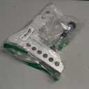 Aluminum Adjustable Trailer Hitch for 2-Inch Receiver 8 Inch Drop/Rise Hitch Ball Mount with 2" and 2-5/16" Ball Hitches Heavy Duty 12,500 LBS GTW Towing Hitch