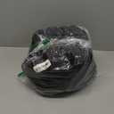 Extra Large Storage Duffle Bag with Zippers and Handles, Big Foldable Duffle Bag for Travel (Black)