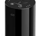 Waterless Essential Oil Diffuser, Portable Aromatherapy Diffuser with 20mL Capacity, Battery Operated Mini Scent Diffuser,3 Mist Levels & Timers, Leak-Free, for Home, Car, Office (Black)