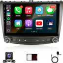 Android Car Radio for Lexus IS250 IS300 IS350 2006-2012 with Carplay Android Auto, 10.1" IPS Touch Screen Head Unit Stereo for Lexus with in-Dash GPS/WiFi/BT/FM/MIC + Backup Camera + CANBUS - 2+32GB