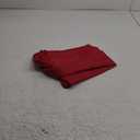 sancua Round Tablecloth - 60 Inch - Water Resistant Spill Proof Washable Polyester Table Cloth Decorative Fabric Table Cover for Dining Tables and Buffet Parties, Christmas Red