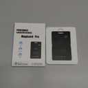 Wallet Tracking Card, Bluetooth Tracker Smart Finder for Apple Find My[MFi Certified],iPhone Card Finder Rechargeable IP68 Waterproof 0.06in Slim Keys Item Locator for Keys, Bags, Passport(iOS Only)