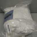 Bedsure 100% Washed Cotton Duvet Cover Full Size - Natural White Minimalist Bedding Set Linen Like - PureWoven Plain Simple & Soft Comforter Cover for All Seasons (Natural White, Full, 80"x90")