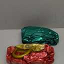 WENNSAI 2PCS Light Up Inflatable Christmas Balls 24'' Large PVC Blow Up Holiday Decorations with LED Lights & Remote Outdoor Yard, Lawn, Tree, Pool Ornaments for Xmas