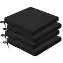idee-home Outdoor Chair Cushions Set of 4, 17 x 16 Outdoor Seat Cushions