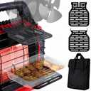 Heater Bracket, Compatible with Mr. Heater Buddy MH9BX, MH12HB, MH18B, Wood Stove Fan Holder for Heater, Multi-Purpose Heater Holder for Heated Stuff Outdoor, Buddy Heater Accessories