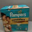 Pampers Swaddlers Diapers, Size 1 (8-14 lbs), 164 Count, Absorbent, Keeps Baby Dry and Comfortable, Skin Safe Disposable Baby Diaper