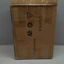 Wakeyard 47 Inch Tall Indoor Firewood Rack Outdoor, 5Tier Functional Fireplace Log Holder, Heavy Duty Metal Firewood Storage Rack, Decorative Log Organizer, AntiRust Coating, Adjustable Pads