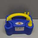 NuLink Balloon Pump Electric Portable Dual Nozzle Balloon Blower Pump Inflation for Decoration, Party (Blue, Yellow)