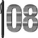 Bulk Pens - 108 Pack No Bleed Black Ink Click Pens Wholesale Retractable Smooth Ballpoint Pens for Office School Medium Point 1.0MM