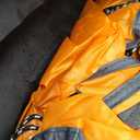 Amazon Basics 8-Person Spacious Camping Tent with Rainfly, Quick Setup, Ventilation, Storage Pockets, 3-Season, Orange/Grey