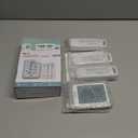 Indoor Outdoor Thermometer Wireless, 4.5 Inch Display Digital Hygrometer Thermometer Temperature Humidity Monitor with 330ft Range Sensor and Adjustable Backlight (White)